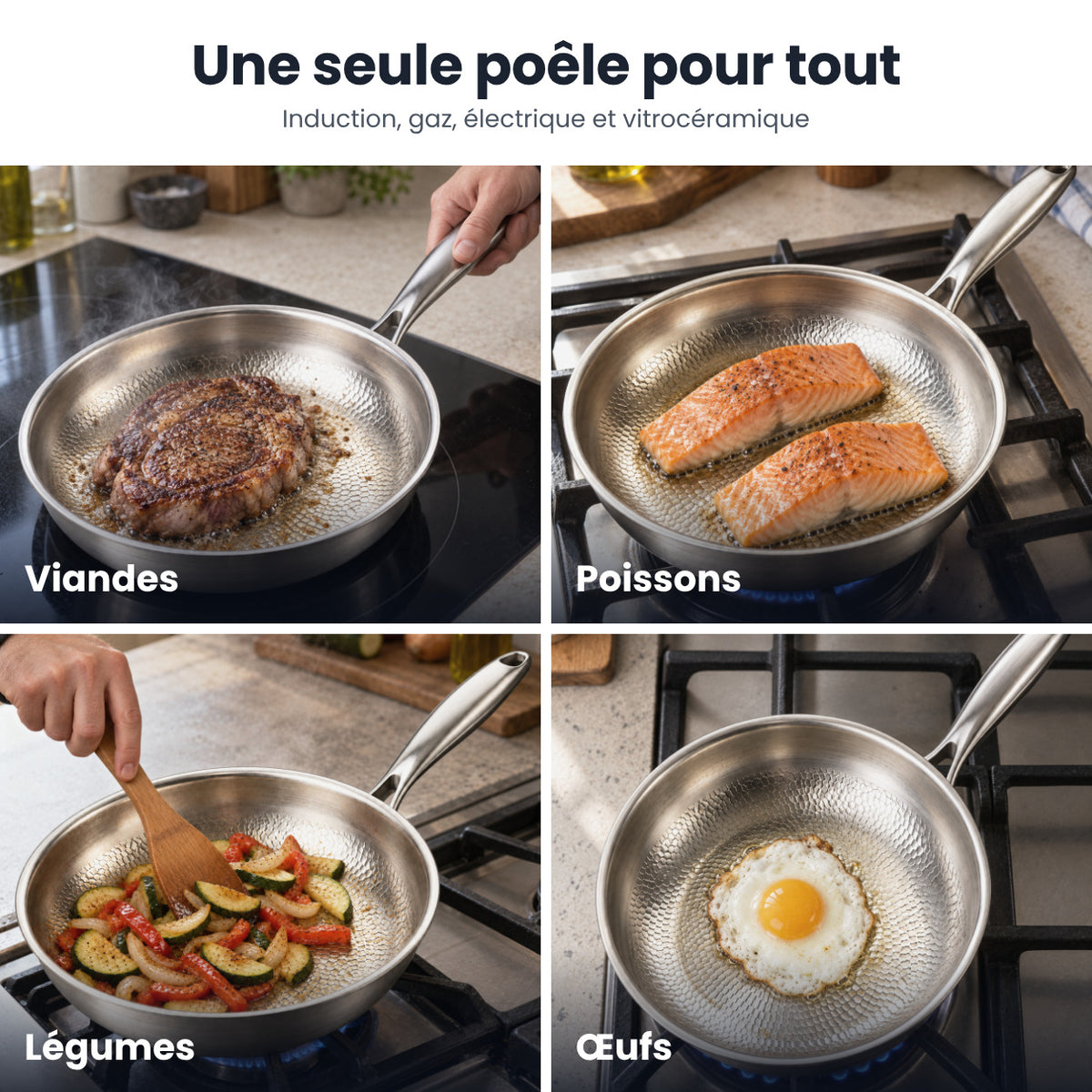 Poêle en Titane TitaneOne®