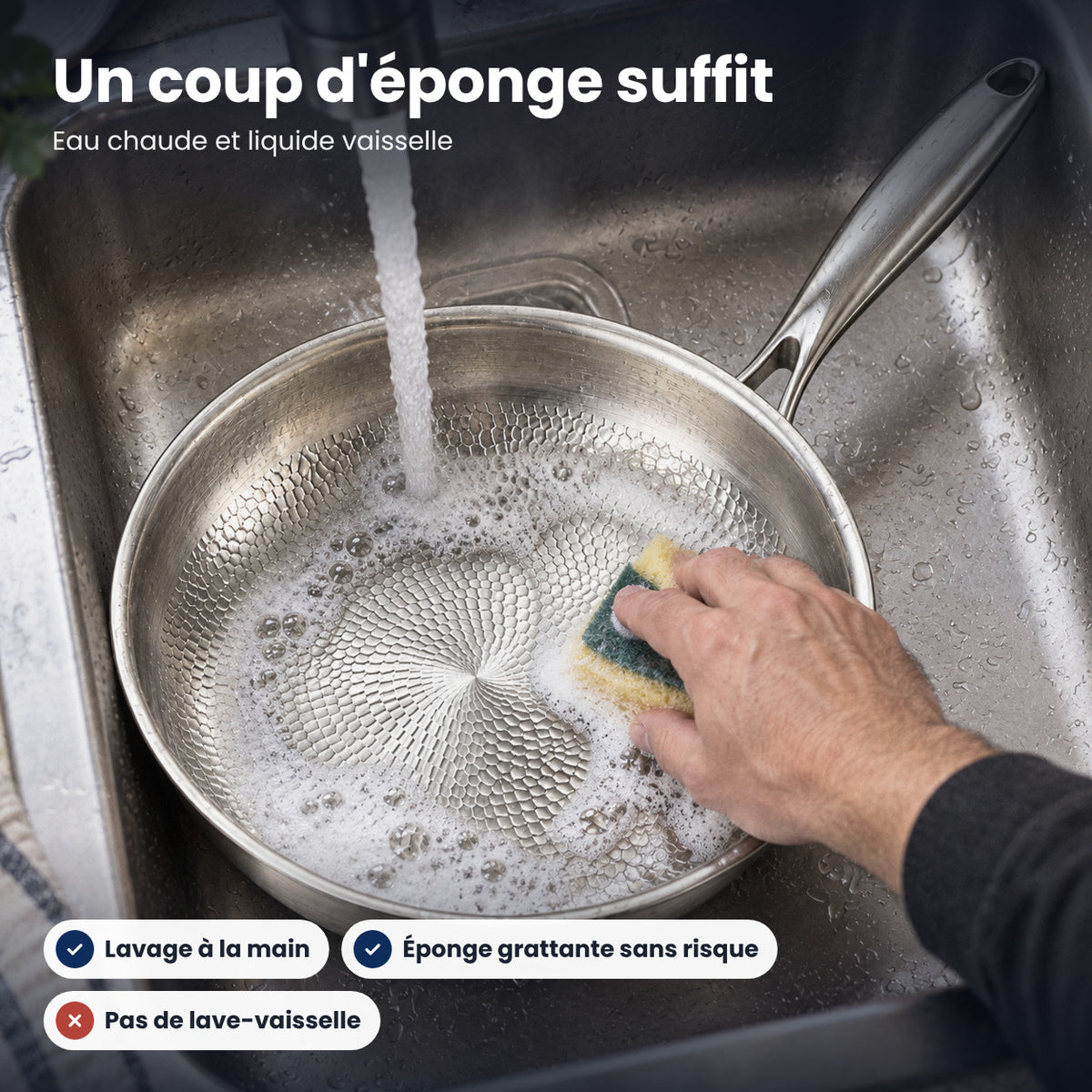 Poêle en Titane TitaneOne®